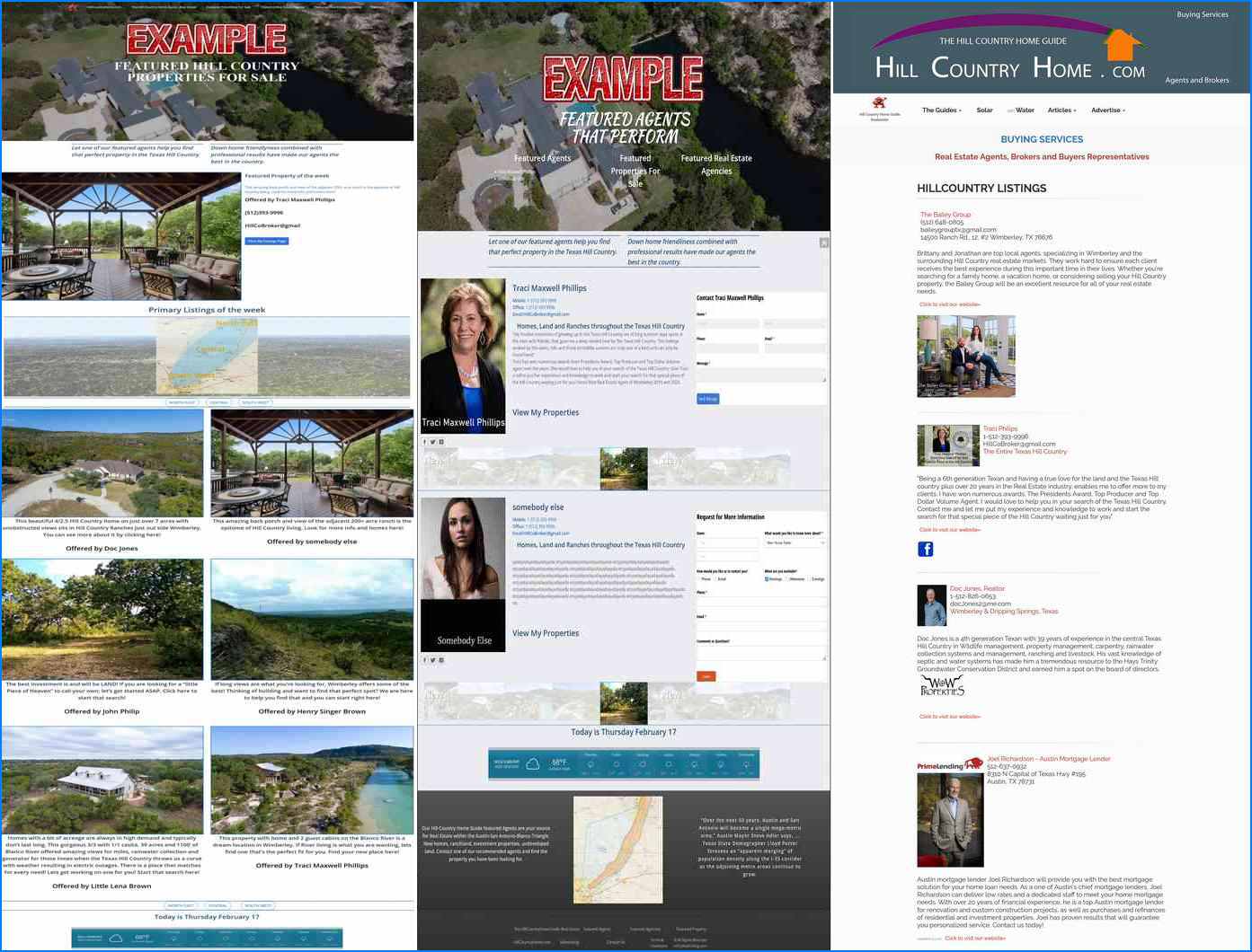 4 Real Estate Pages